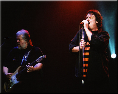 Randy Bachman and Burton Cummings during American Woman